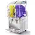 GRANITORE MECCANICO - MOD. IP2 Meccanica Tropicalizzata - N. 2 VASCHE - N. 1 COMPRESSORE - CAPACITA'  LT 11+11 - Dim. Cm. L 40 x P 58x h 87 - NORMA CE