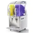GRANITORE MECCANICO - MOD. IPRO 2 ULTRA Meccanica - N. 2 VASCHE - N. 1 COMPRESSORE - CAPACITA'  LT 11+11 - SISTEMA SANITIZZAZIONE VASCA - Dim. Cm. L 40 x P 58 x h 87 - NORMA CE