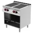 Piano cottura elettrico 4 piastre in vetroceramica Desco IR072M0 linea BOHEME