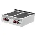 Piano cottura elettrico 4 piastre in vetroceramica Desco IR072T0 linea BOHEME