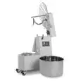 Impastatrice a spirale con testa ribaltabile e vasca removibile Allforfood EFP 40 T
