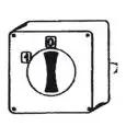 Interruttore - Dimensioni cm L 11,5 x P 10 x H 11,5