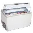 VETRINA GELATERIA - MOD. VETRINA J 7 EXTRA - CAPACITA' LT 317 - TEMPERATURA -15°/-20°C - Dim. cm. L 134,1 x P 72,3 x h 125,3 - Norma CE
