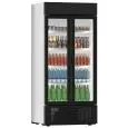 ESPOSITORE VERTICALE REFRIGERATO - MOD. JUMBO 900 HD - VENTILATO - PORTE BATTENTI - CAPACITA' LT. 754 - TEMPERATURA +2°/+8°C - DIMENSIONI cm. L 90,7 x P 72 x h 201,5 - Norma CE
