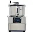 CUTTER E OMOGENEIZZATORE - Mod. KE-5V - Capacità vasca in inox lt 5 - Capacità coperti da 20 a 75 - Velocità variabile - Alimentazione monofase 230V/1/50-60Hz - Potenza W 1500 - Dimensioni cm L 28,6 x P38,7 x 48,7 h