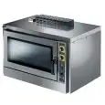 Forno a gas a convezione con umidificatore per gastronomia 4 teglie Tecnoeka KF1001GIXAL