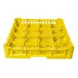CESTO CLASSICO CON 16 SCOMPARTI QUADRATI PER BICCHIERI - MOD. KIT1/4X4 - DIMENSIONI CESTO cm L 50 X P 50 - SCOMPARTI MISURE INTERNE cm L 11,3 X P 11,3 - ALTEZZA DEL BICCHIERE DA cm 0 A 6,5 - NORMA CE