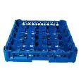 CESTO CLASSICO CON 25 SCOMPARTI QUADRATI PER BICCHIERI - MOD. KIT1/5X5 - DIMENSIONI CESTO cm L 50 X P 50 - SCOMPARTI MISURE INTERNE cm L 8,8 X P 8,8 - ALTEZZA DEL BICCHIERE DA cm 0 A 6,5 - NORMA CE