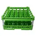 CESTO CLASSICO CON 36 SCOMPARTI QUADRATI PER BICCHIERI - MOD. KIT3/6X6 - DIMENSIONI CESTO cm L 50 X P 50 - SCOMPARTI MISURE INTERNE cm L 7,3 X P 7,3 - ALTEZZA DEL BICCHIERE DA cm 12 A 24 - NORMA CE