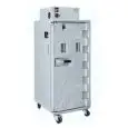 CONTENITORE ISOTERMICO AD APERTURA FRONTALE - MOD. KOALA 500 RUOTE - GRUPPO FRIGORIFERO VENTILATO - COLLEGABILE ALLA PRESA ACCENDISIGARI - PER TRASPORTO CONTEMPORANEO DI PRODOTTI FRESCHI O A TEMPERATURA AMBIENTE - CAPACITA' Lt. 500 - DIM. cm L 71,5 x P 85
