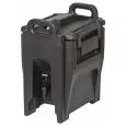 CONTENITORE ISOTERMICO - Mod. KRL - PER TRASPORTO DI BEVANDE ED ALIMENTI LIQUIDI - STRUTTURA IN POLIETILENE AD ALTA DENSITA' - COLORE NERO - NORMA CE
