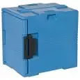 CONTENITORE ISOTERMICO PER BACINELLE GASTRONORM H mm 20 / 65 / 100 / 150 - Mod. KRX400-T - IDEALE PER IL TRASPORTO DEI PRODOTTI ALIMENTARI CALDI E FREDDI - DIMENSIONI cm L 46,5 x P 61 x 65 h