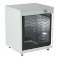 LIEVITATORE - Mod PRO9 - Capacità teglie n 8 cm 60 x 40 o GN 1/1 (cm 53 x 32,5) - Potenza Kw 1,5 - Alimentazione monofase 230V/1/50Hz - Dimensioni esterne cm L 86 x P 72,5 x 95 h