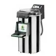 LAVACOZZE Mod. LCN18 - Capacità carico kg 10-18 - Produzione oraria kg/h 220 - (Dotato di un piattello cozze) - ALIMENTAZIONE MONOFASE o TRIFASE - Potenza hp 1,2 / 900W - Norma CE
