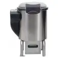 PULISCICOZZE CON BASAMENTO - MOD. LE5 - CAPACITA' DI CARICO Kg 5 - PRODUZIONE ORARIA Kg 75 - POTENZA kW 0,37 - ALIMENTAZIONE MONOFASE o TRIFASE - DIM. cm L 53 x P 52 x h 70 - NORMA CE