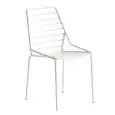 SEDIA LINK - MOD. LINK - STRUTTURA 4 GAMBE IN METALLO VERNICIATO - PER USO ESTERNO - DIM. cm L 48 x P 57 x H 86 - NORMA CE