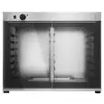 LIEVITATORE - MOD LM16T64 - Capacità teglie n 16 cm 60x40 o GN 1/1 cm 53x32,5 - Potenza Kw 2 - Alimentazione 230 V 50/60 Hz - Dimensioni esterne cm L 99,5 x P 81,1 x 83 h - Norma CE