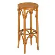 SGABELLO - MOD. LM 804 ALTO - STRUTTURA IN LEGNO DI FAGGIO VERNICIATA - SEDILE IN LEGNO - NON IMPILABILE - PER USO INTERNO - DIM. cm L 35 x P 35 x h 81 - NORMA CE