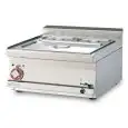 BAGNOMARIA TOP ELETTRICO - MOD. BMT/66EM - N. 1 vasca x  GN 1/1 + GN 1/4  H15 - Monofase - Dimensioni: cm L 60 x P 60 x H 28 - Norma CE