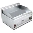 Fry Top elettrico professionale da banco piastra liscia cromata superchrome Allforfood FTL/8ETS linea ELLE
