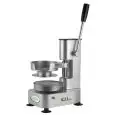 AMBURGATRICE MANUALE - MOD. PRAM13 - DIMENSIONI STAMPO Ø cm 13 - DIM. Cm L 19 x P 30 x H 28 - NORMA CE
