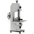 SEGAOSSI A NASTRO - MOD. SEOSA15M - STRUTTURA IN ALLUMINIO ANODIZZATO - ALTEZZA TAGLIO cm 25 - ALIMENTAZIONE V 230/50Hz MONOFASE - POTENZA Kw 0,75 (1,0 Hp) - DIM. Cm L 37 x P 41 x h 81 - NORMA CE