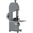 SEGAOSSI A NASTRO - MOD. SEOSV18M - STRUTTURA IN METALLO VERNICIATO - ALTEZZA TAGLIO cm 32 - ALIMENTAZIONE V 230/50Hz MONOFASE - POTENZA Kw 0,75 (1,0 Hp) - DIM. Cm L 42 x P 53 x h 91 - NORMA CE
