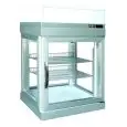 VETRINA REFRIGERATA DA BANCO CON ESPOSIZIONE PANORAMICA - MOD. TEK/95 - STRUTTURA ESTERNA IN ALLUMINIO OSSIDATO - VETRO BASSO EMISSIVO - TEMP. °C -5/+10 - ALIMENTAZIONE MONOFASE - POTENZA W 300 - REFRIGERAZIONE VENTILATA - GAS REFRIGERANTE R507 - SBRINAME