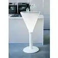 TAVOLO - MOD. MARGARITA LIGHT - PER ESTERNO - STRUTTURA IN POLIETILENE - NORMA CE