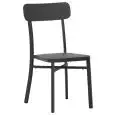 SEDIA - MOD. MC039 - STRUTTURA IN ALLUMINIO VERNICIATO - ALTEZZA SEDUTA cm 44 - IMPILABILE - PER USO ESTERNO - DIM. cm L 39 x P 41 x h 86 - NORMA CE