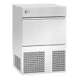 Fabbricatore di ghiaccio a cubetti cavi ad aria Kg 35 ad acqua Kg 35 Allforfood OEE 35