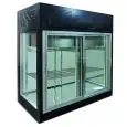 VETRINA REFRIGERATA ORIZZONTALE PER ESPOSIZIONE CARNE - MOD. MEAT 60 - STATICO - POTENZA W 400 - CAPACITA' LT. 200 - TEMPERATURA +1°/+6°C - DIM cm L 120 x P 62,5 x H 130,5 - NORMA CE