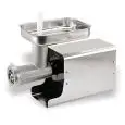 TRITACARNE PROFESSIONALE DA BANCO - MOD. MEM 22 - GRUPPO MACINAZIONE GHISA - PRODUZIONE ORARIA Kg 200 - ALIMENTAZIONE MONOFASE 230V/1/50Hz - DIM. cm L 23,5 X P 55 X h 42 - Norma CE