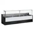 Banco alimentare refrigerato - Mod MESETAS VT - Ventilato - Temperatura °C +0/+2 - Profondità piano espositivo: 75 cm