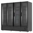 Espositore refrigerato con capacità Lt 1850 e temperatura da -1 a +4 °C Klimaitalia TORINO 1910 BLACK