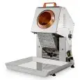 PRALINATRICE DA TAVOLO - MOD. MINI TAVOLO ELECTRIC - SCOCCA DI COPERTURA INOX - CAPACITA' DI CARICO kg 2 - ALIMENTAZIONE V 220/50Hz MONOFASE - POTENZA Kw 3,3 MAX - DIM. Cm L 45 X P 75 X h 70