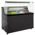 VETRINA GELATERIA - MOD. MIRABELLA C6G - TEMPERATURA -5°/-20° C - CAPACITA' Lt 184 - DIMENSIONI cm L 118,7 x P 67,7 x h 119 - PESO Kg. 117 - NORMA CE