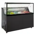 VETRINA GELATERIA - MOD. MIRABELLA H7G - TEMPERATURA -5°/-20° C - CAPACITA' Lt 223 - DIMENSIONI cm L 133,7 x P 67,7 x h 119 - PESO Kg. 124 - NORMA CE