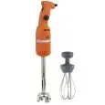MIXER AD IMMERSIONE - Mod. MK 225VF - con variatore di velocità - completo di frusta e mescolatore - Velocità mescolatore 2500÷15000 rpm - Mescolatore cm 27 - Potenza 250 W - Alimentazione 230V/1/50Hz - Norma CE