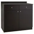 MOBILE DI SERVIZIO DA SALA - MOD. ML3202SS - Struttura e pannelli in nobilitato - N. 2 sportelli - N. 2 cassetti - Dim. cm L 90 x P 48 x h 95