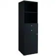 Mobile di servizio da sala - Mod ML5050 - Struttura e pannelli in nobilitato - N 1 sportello - N 2 cassetti - Dimensioni cm L 45 x P 49 x h 144