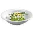 CIOTOLA GRANDE IN MELAMINA BIANCA EXTRAFORTE - RESISTENTE ALLE ROTTURE E SICURO AL CONTATTO CON OGNI ALIMENTO - LAVABILI IN LAVASTOVIGLIE - DIMENSIONI mm L ø 190 x 50h