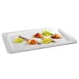 VASSOIO GASTRONORM IN MELAMINA BIANCA - RESISTENTE ALLE ROTTURE E SICURO AL CONTATTO CON OGNI ALIMENTO - LAVABILI IN LAVASTOVIGLIE