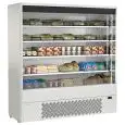 ESPOSITORE MURALE REFRIGERATO - MOD. MURALES 19 W - IDEALE PER L'ESPOSIZIONE DI BEVANDE, LATTICINI, PRODOTTI PRECONFEZIONATI - CAPACITA' LT. 1314 - TEMPERATURA 0°/+4°C - VENTILATO - DIMENSIONI cm. L 188,5 x P 64 x h 198,5 - Norma CE