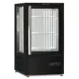VETRINA ESPOSITIVA AD ISOLA REFRIGERATA PER PASTICCERIA - MOD. MUSA 120 Q CIOCCO - ADATTA PER CIOCCOLATO - STRUTTURA ESTERNA ALLUMINIO ANODIZZATO - N. 3 RIPIANI cm 37,5 x 35,5 - Temp. °C +14/+16 - ALIMENTAZIONE MONOFASE - CAPACITA': 120 LT - REFRIGERAZION