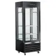 VETRINA REFRIGERATA VERTICALE PER FROLLATURA CARNE - MOD. MV 404B - VENTILATA - CAPACITA' LT. 440 - TEMPERATURA -2°/+10°C - DIM cm L 70 x P 65 x H 190 - NORMA CE