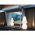 LAMPADA - MOD. MY BIG LIGHT - SISTEMA DI ILLUMINAZIONE TUBO LED - STRUTTURA IN POLIETILENE - DIM. cm Ø 60 x h 142 - NORMA CE