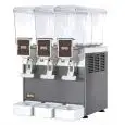 DISTRIBUTORE DI BEVANDE FREDDE - MOD. JOLLY 5/3 INOX - PER BEVANDE NON GASSATE - N. 3 BEVANDE - CAPACITA' LT 5 + 5 + 5 - Dim. cm. L 37 x P 39 x h 55 - NORMA CE