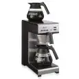 MACCHINA CAFFE' IN ACCIAIO INOSSIDABILE - MOD. MATIC - N. 2 PIASTRE CALDE - N. 1 SISTEMA DI INFUSIONE - PRODUZIONE ORARIA Lt. 15 - TEMPO PREPARAZIONE 6 MINUTI A TERMOS - POTENZA W 2140 - DIMENSIONI mm. L 195 x P 406 x 446 h