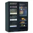 Vetrina refrigerata per vino, salumi e formaggi con capacità Lt 880 e temperatura da +0 a +10 °C e (2x) 0° a +20 °C Klimaitalia NORCIA 300 V